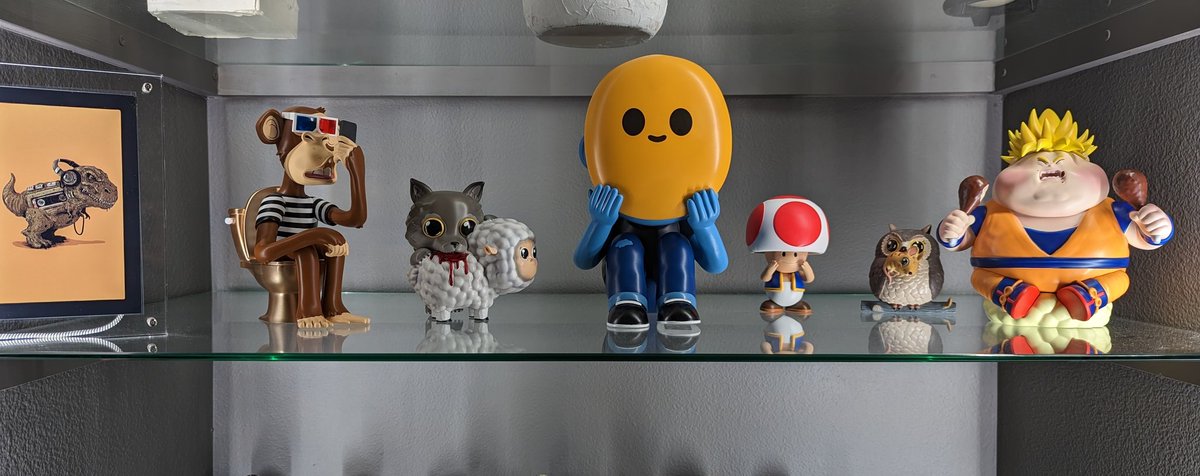 scrubtonian's tweet photo. Here's a few reasons why I'm invested in @OddworxOfficial. Half of the figures were acquired by minting Gen-C. The others were the result of me spending #oddx (the token gained by holding #Genzee)
I consider Oddworx a brand with high-quality physical and digital dividends. ๐ https://t.co/znRXFOHwou