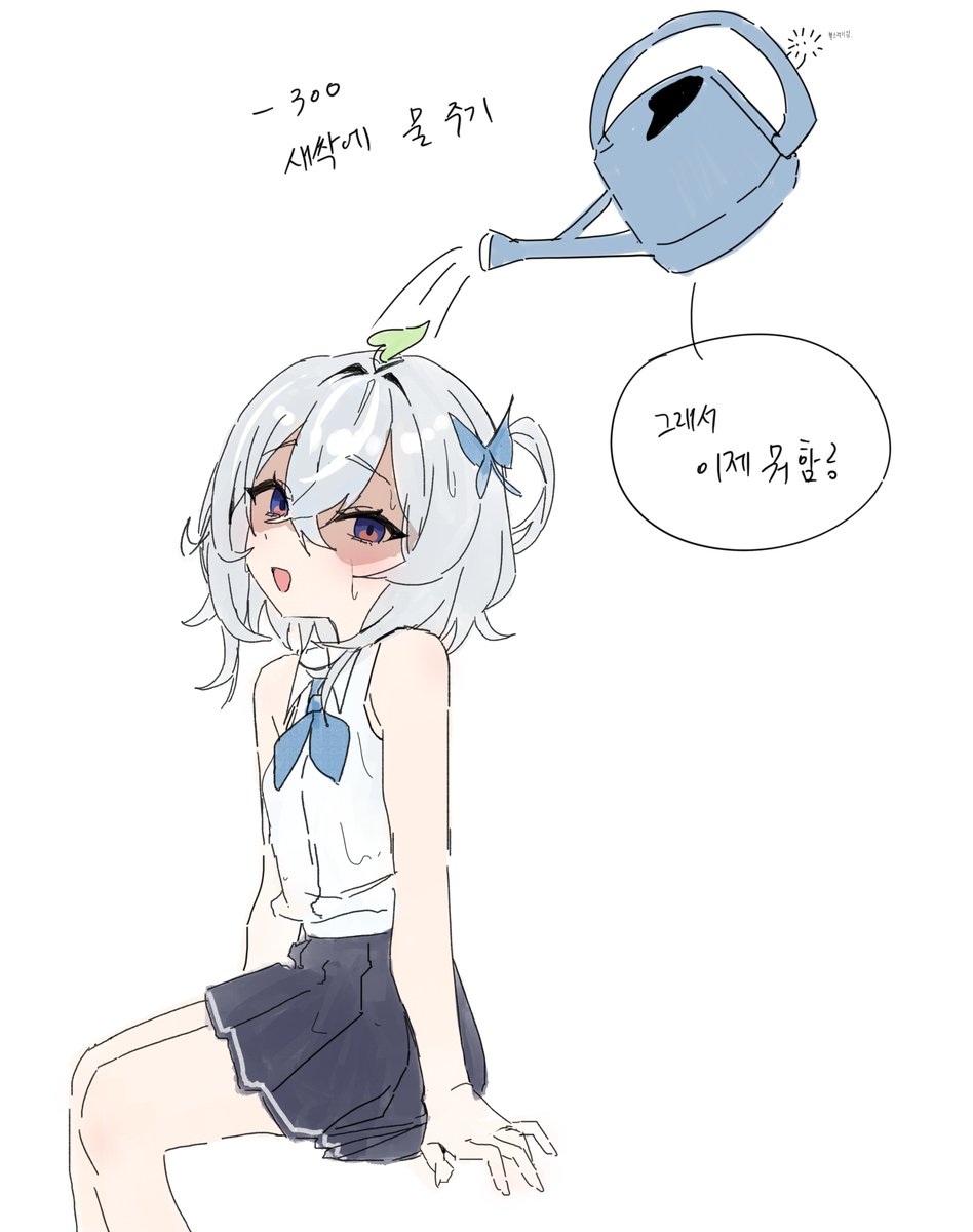 방송에서 낙서한 방송중이었던 츠라이 버츄얼
레이드 보내주신 뿌요님, 채팅쳐주신 분들도 감사합니다 