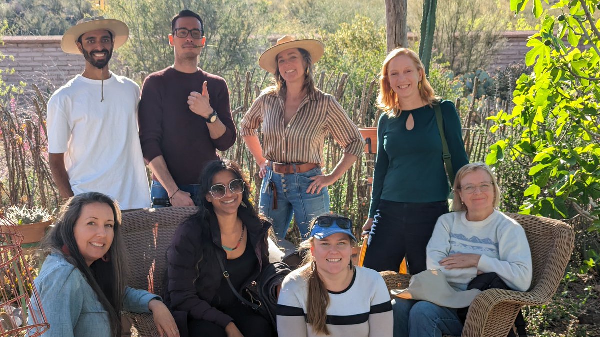 Natasha Pauli (@natasha_pauli) on Twitter photo We spent an inspiring afternoon at <a href="/TucsonGarden/">Mission Garden</a> with our new colleagues and friends, learning about ethnobotany, history, culture, local plants, community gardens, agriculture, water use and more.
We are so lucky to be here in this living desert cultural landscape. We spent an inspiring afternoon at <a href="/TucsonGarden/">Mission Garden</a> with our new colleagues and friends, learning about ethnobotany, history, culture, local plants, community gardens, agriculture, water use and more.
We are so lucky to be here in this living desert cultural landscape.