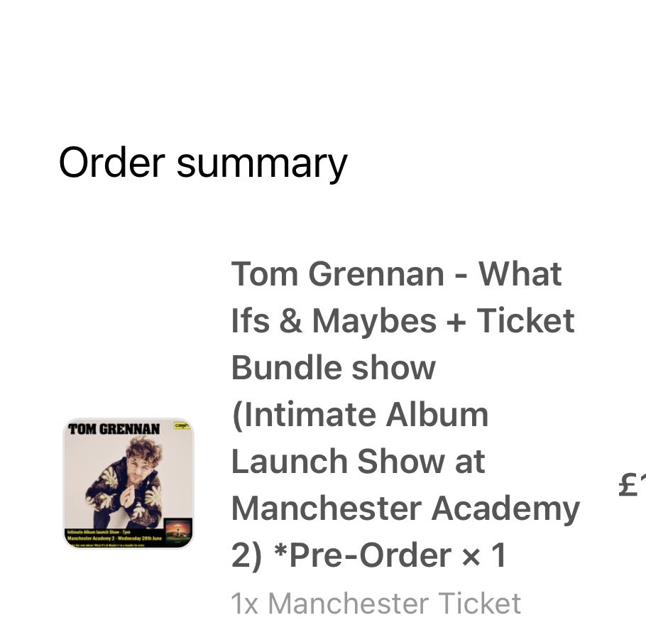 Happy birthday to me from me 🥰 4th time seeing <a href="/Tom_Grennan/">Tom Grennan</a> in a year and I couldn’t be happier 💖