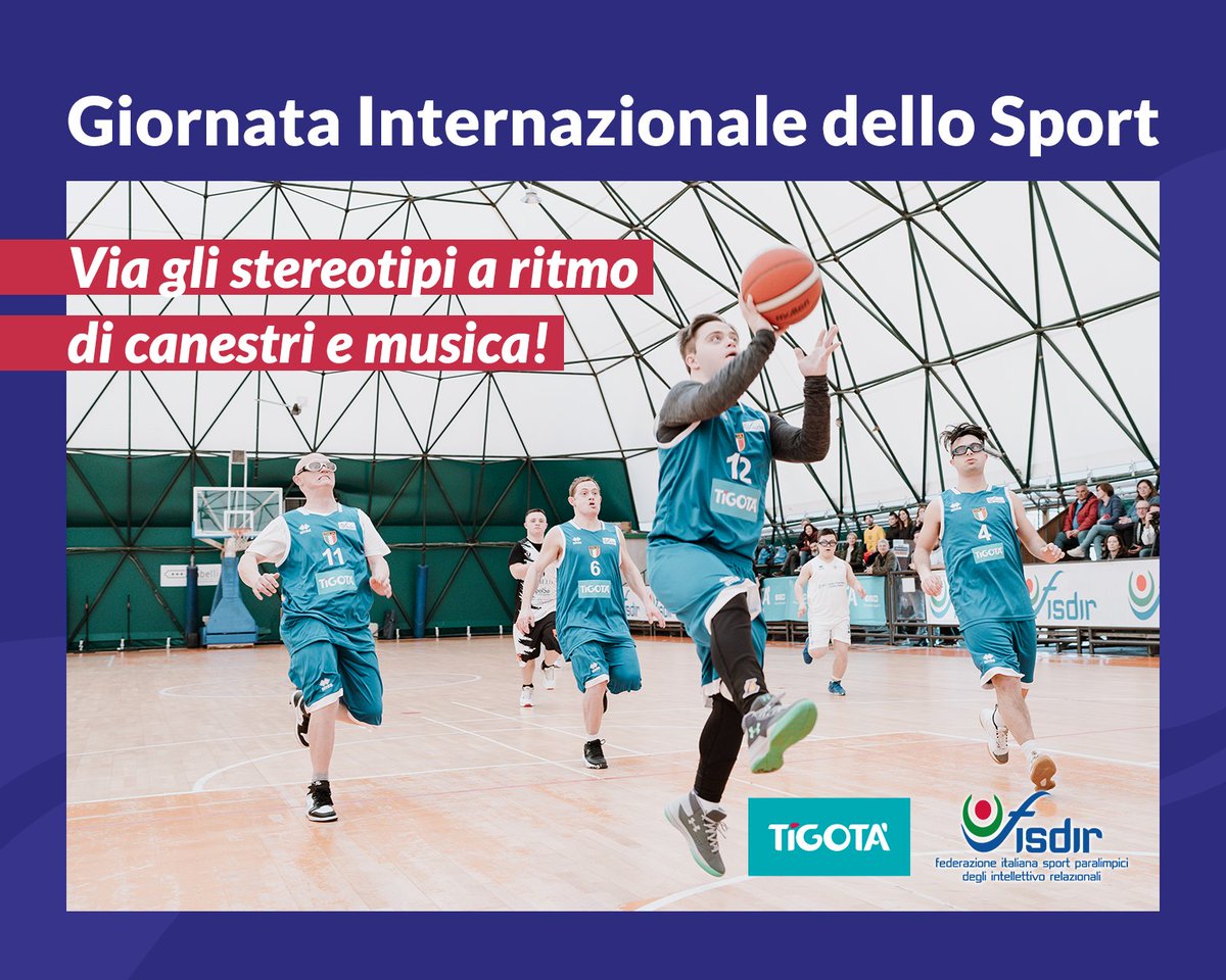 Sport e musica danno la carica giusta per fare attività fisica. @tigota_official e la Nazionale di Basket II2🏀 @fisdir_italia lo sanno bene e, per questo, hanno creato una playlist unica.  

Ascoltala ora su Spotify!
open.spotify.com/playlist/5i33j…

Tutti i diritti riservati©️