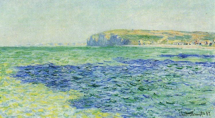sophrisyne's tweet photo. Claude Monet’s seascapes https://t.co/JUOT6Yy5Zy