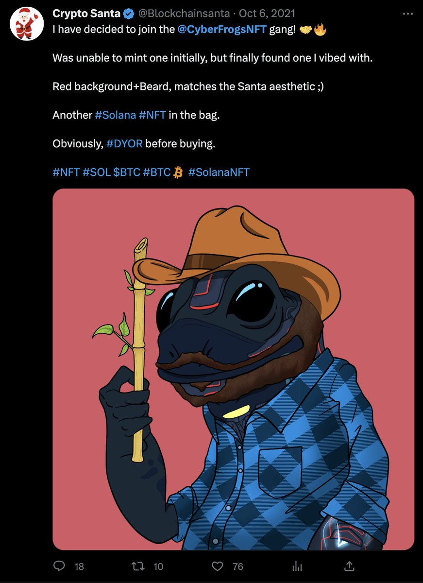 Crypto Santa tweet media