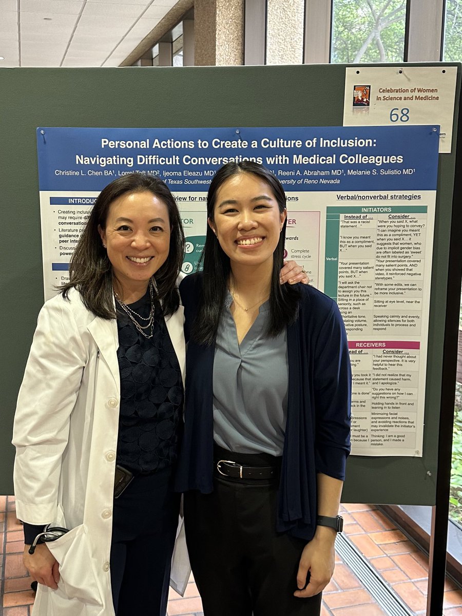 What an honor to present our work alongside so many other phenomenal women at the Celebration of Women in Science and Medicine Symposium. A wonderful evening and a beautiful capstone to four years of working together! @melsulistio