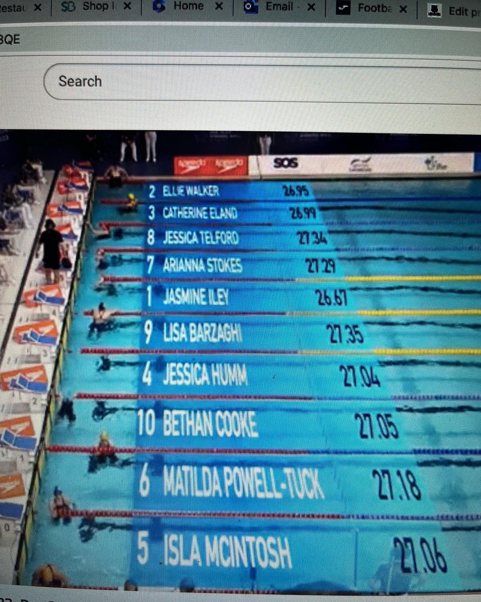 Tilly saved her season best for today <a href="/britishswimming/">Aquatics GB</a> champs with a fantastic 27.18. Well done Tilly. #teamchesham are very proud of you 👏🏻 💙🤍 #50free