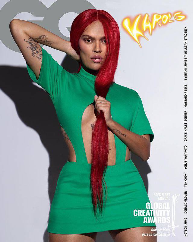 oficialPFBR's tweet photo. Karol G estrela novas fotos para a revista GQ. Linda! ✨ https://t.co/Q8HoGdp9wF