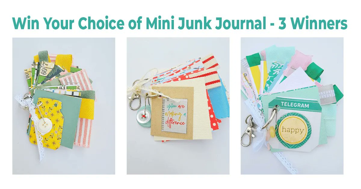 GooseGiveaways's tweet photo. 📝 Win your very own Keychain Junk Journal from December Caravan! 3 winners, US only, ends 4/18. Don't miss out: https://t.co/V8ZJV8IHSS
#HandmadeJournal #EtsyObsessed #CreativeGifting #MemoryJournal #ContestAlert https://t.co/kop88yt2h6