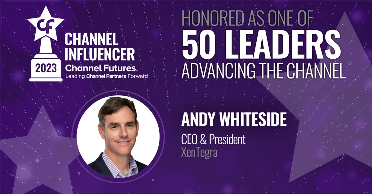 Channel_Expo's tweet image. Today we celebrate ⭐ @XenAndy, one of our 50 #ChannelInfluencers of 2023 - celebrating leaders driving growth and innovation in the #technologychannel &amp;gt;&amp;gt; spr.ly/60163NHpC