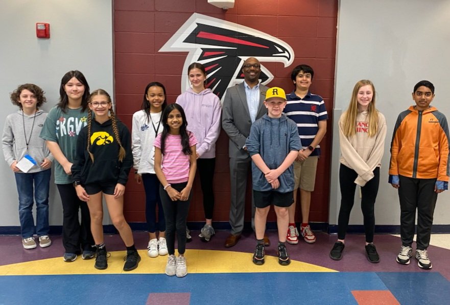 Fantastic dialogue with the Rockwood South Middle Student Advisory Council this morning! #ListenLearnLead