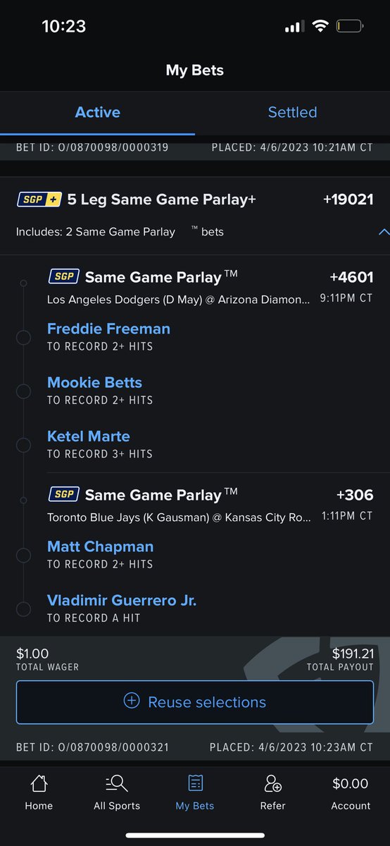 ElginPumas's tweet photo. Hello everyone Good luck to everyone’s bets and parlays tonight. Here is something I cooked up. 🔒#GambingTwitter #MLB #ParlayPlay #parley https://t.co/lMpPCEzEdE
