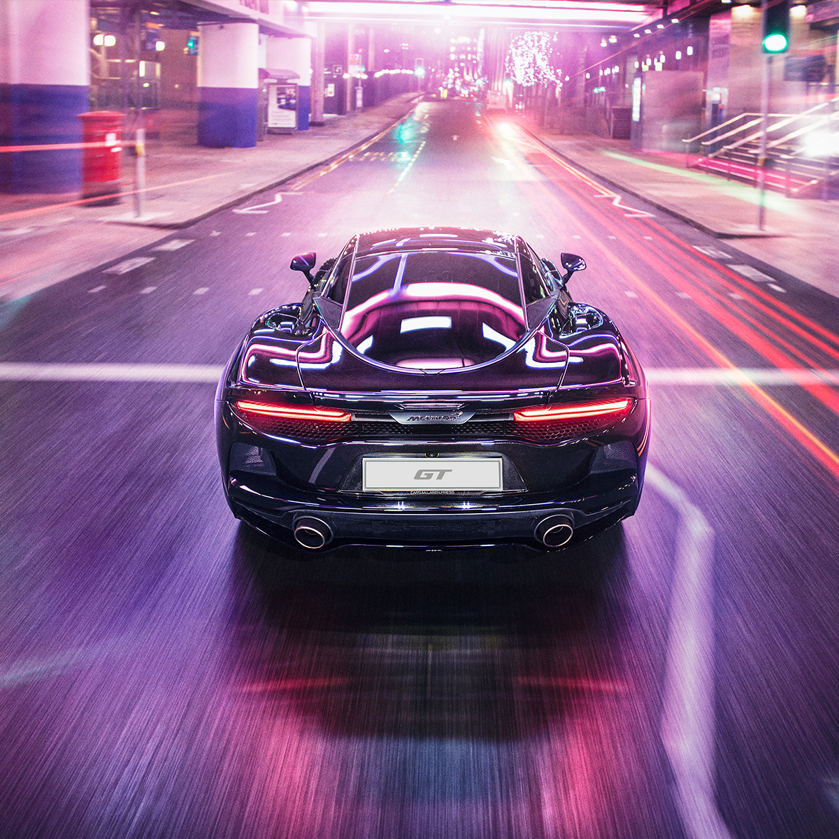 Driving till dawn. #McLaren #McLarenGT #Supercars #McLarenBahrain