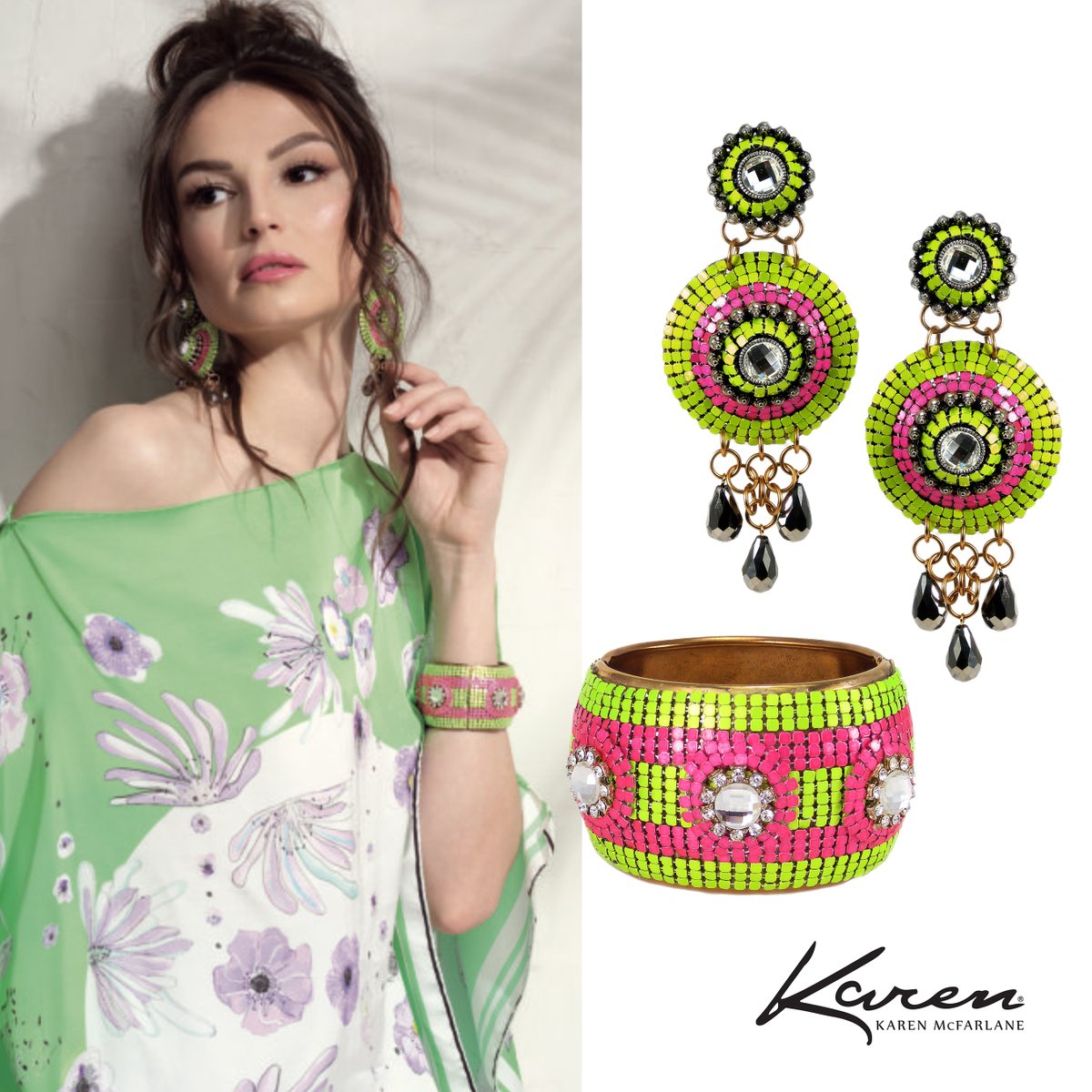 _karenmcfarlane's tweet photo. As Seen In West Of The City
Earrings #1047e &amp; Bracelet #1026b By Karen McFarlane
https://t.co/hLtVBNEQRs <https://t.co/c5PcoTFekG>
Photography: Marta Hewson Photography
Stylist: Sandra Kruger
Vogue Models &amp; Talent Management
Hair &amp; Makeup: Brenda Beltran, Vibrant Beauty https://t.co/BeoAJIjXm5