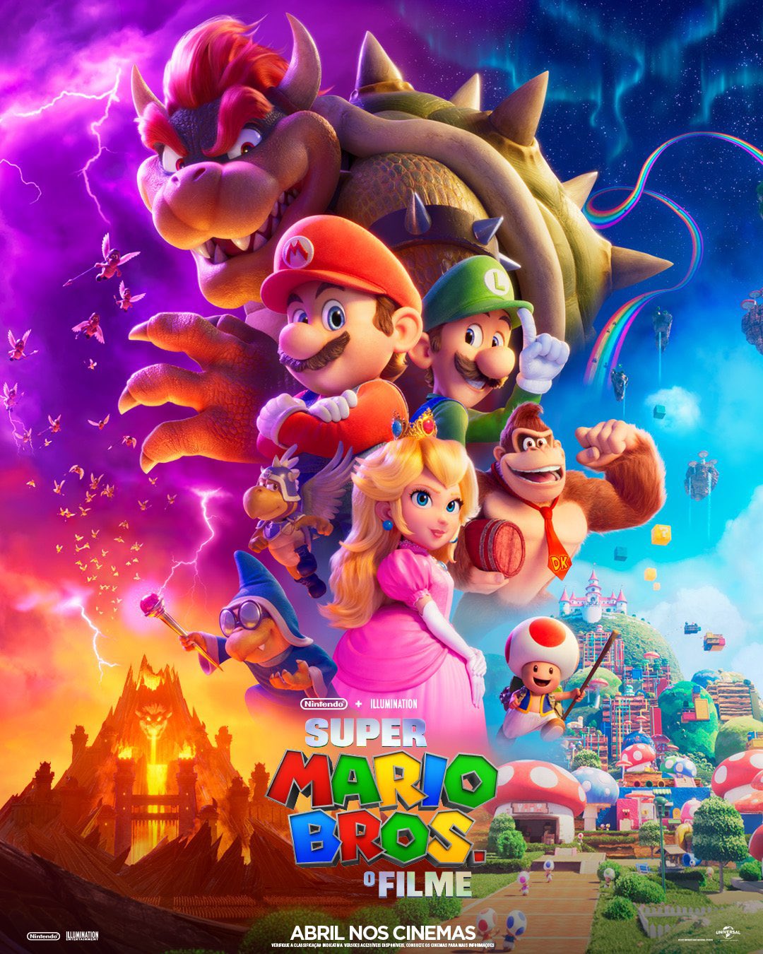 Super Mario Bros. O Filme supera Frozen e se torna a segunda maior  animação da história 