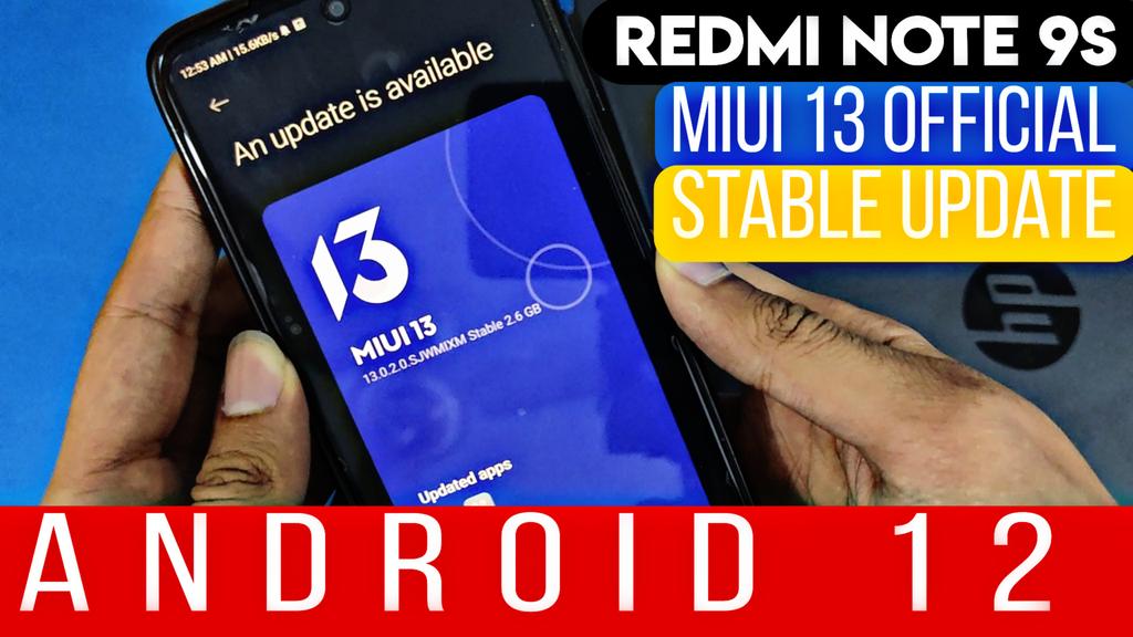 Android_966's tweet image. Redmi Note 9s/9Pro MIUI 13 Official Update In Pakistan | Redmi Note 9S Android 12 Stable Update

youtu.be/bAm-t7xkW70

#redminote9s  #MIUI13  #miuiUpdate  #Android966  #RedmiNote9S_MIUI13
#RedmiNote9Pro_Android12 #NewMiuiUpdate
#Android12Redmi #miui13Update  #MIUI13_0