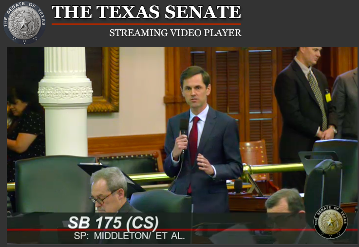TrueTexasTea's tweet photo. While the #TXLege House debates the Budget, the Senate is considering a ban on taxpayer-funded lobbying.
Sen. @Mayes_Middleton authored #SB175 to prohibit public funds being used to hire paid lobbyists. The ban has broad bipartisan support among voters.
https://t.co/GiHoZ467Za https://t.co/8N1X2W9HD2