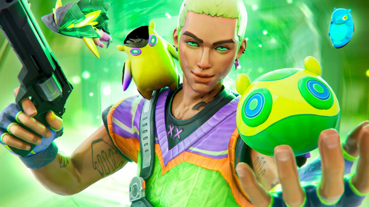 DesignMFF's tweet image. Valorant Gekko Thumbnail 3d
behance.net/matheusmff