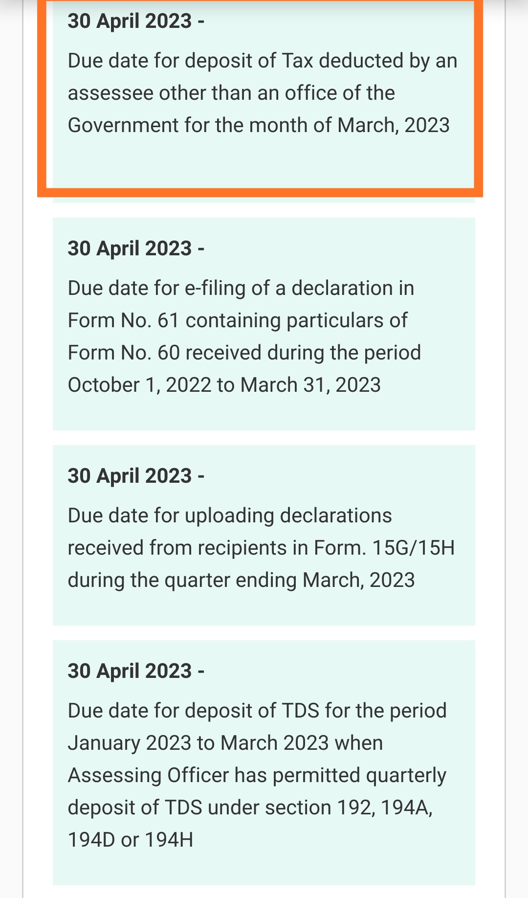 Taxation Updates (Mayur J Sondagar) on Twitter "For March Month TCS