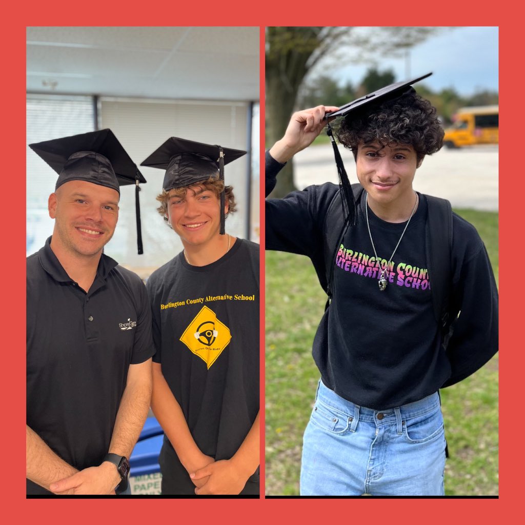 WEAREBCAS's tweet photo. It’s graduation season at BCAS! Today we congratulate Ryan and Paulo on their graduations. #bcsssdpride #graduation2023 #classof2023  @DrCNagy  @DrAHolley https://t.co/UPziFprk7d