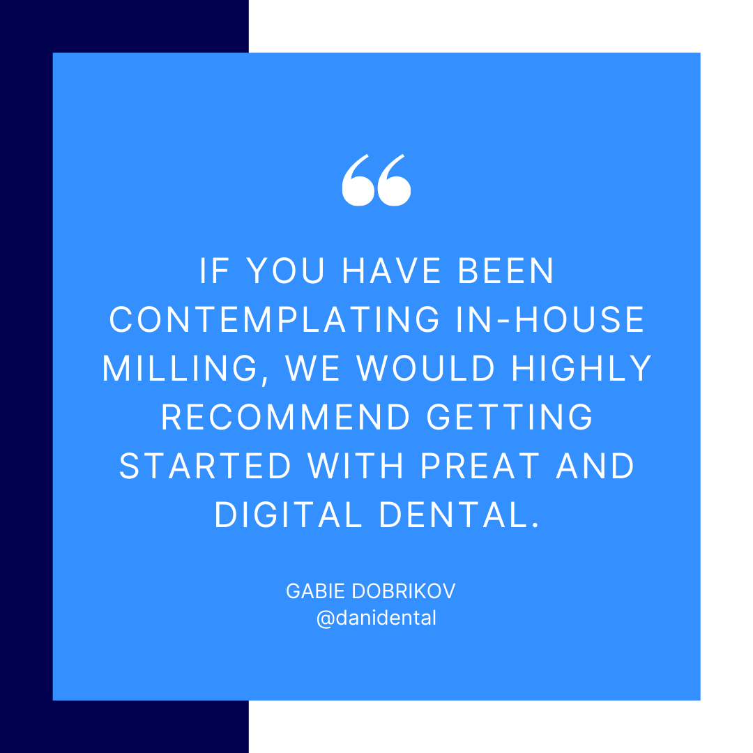 ICYMI: "How Becoming a Preat Validated Milling Center Benefited My Lab" as seen in the Journal of Dental Technologies!

Read the full article here: preat.com/validated-mill…

#preatcorporation #dental #dentist #dentalimplants #dentistrylife #dentaltechnician #prosthodontics