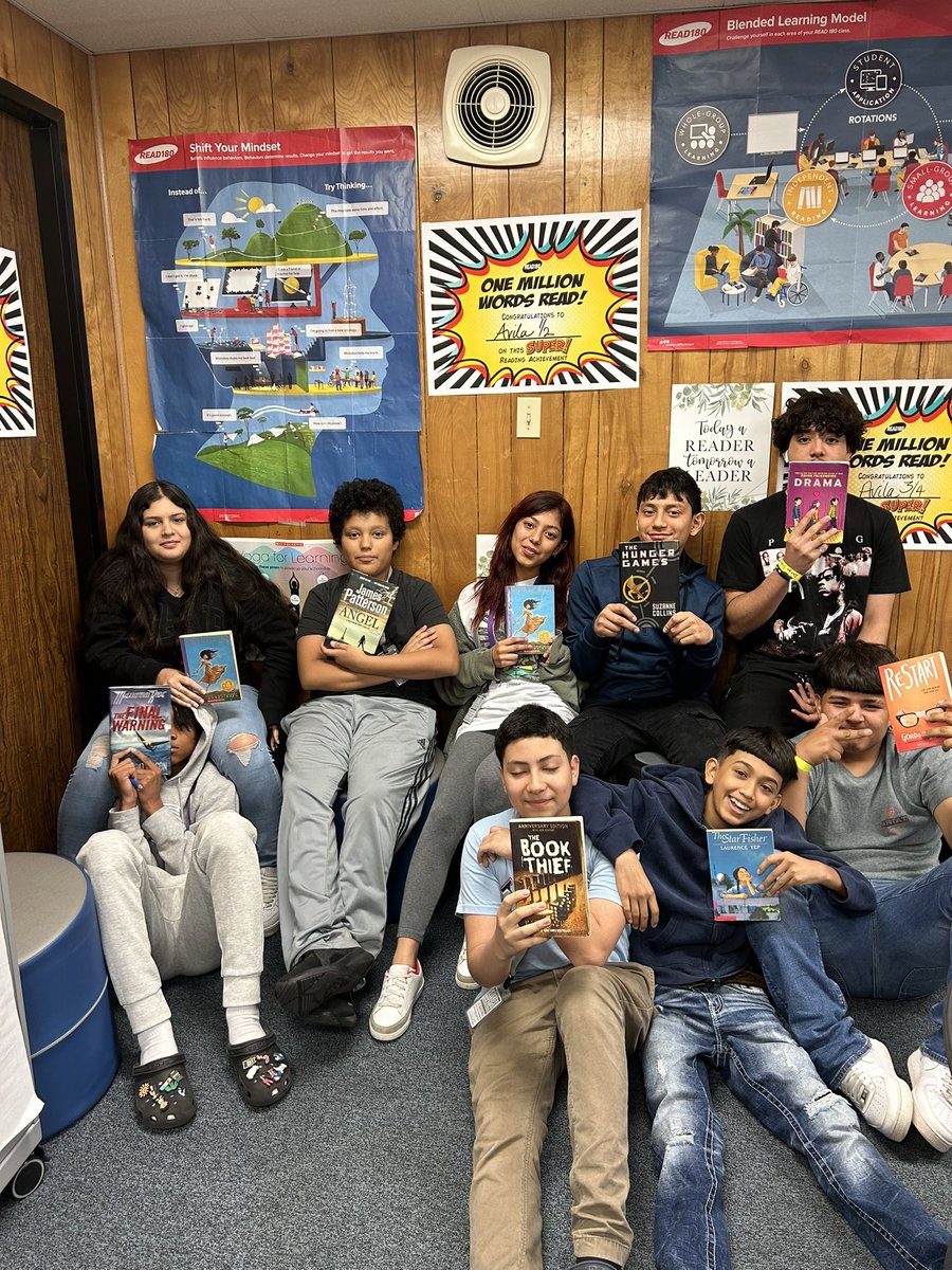 MsAvilaGloria's tweet photo. Celebrating one million words!!! Yay!
#one #million #words #read180 #CookMS https://t.co/JPhYPWYVCO