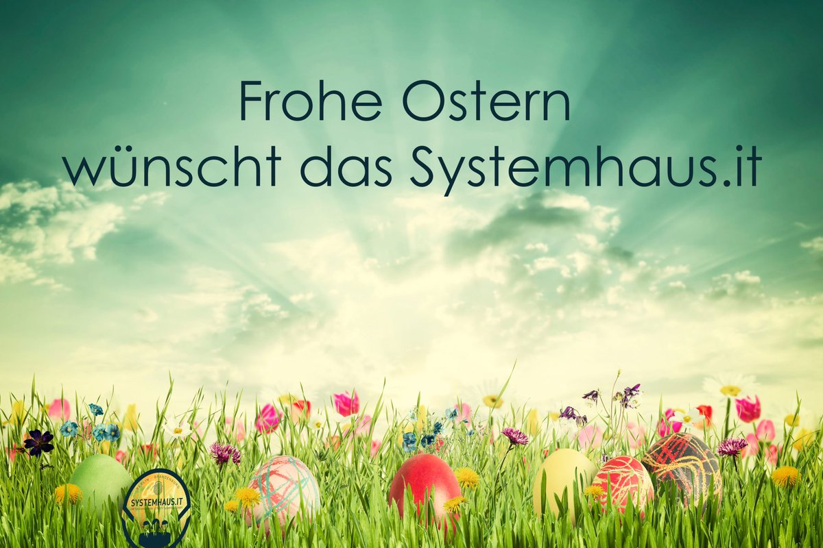 Frohe Ostern ! systemhaus.it #systemhaus #ostern #it #edv #servicemitarbeiter