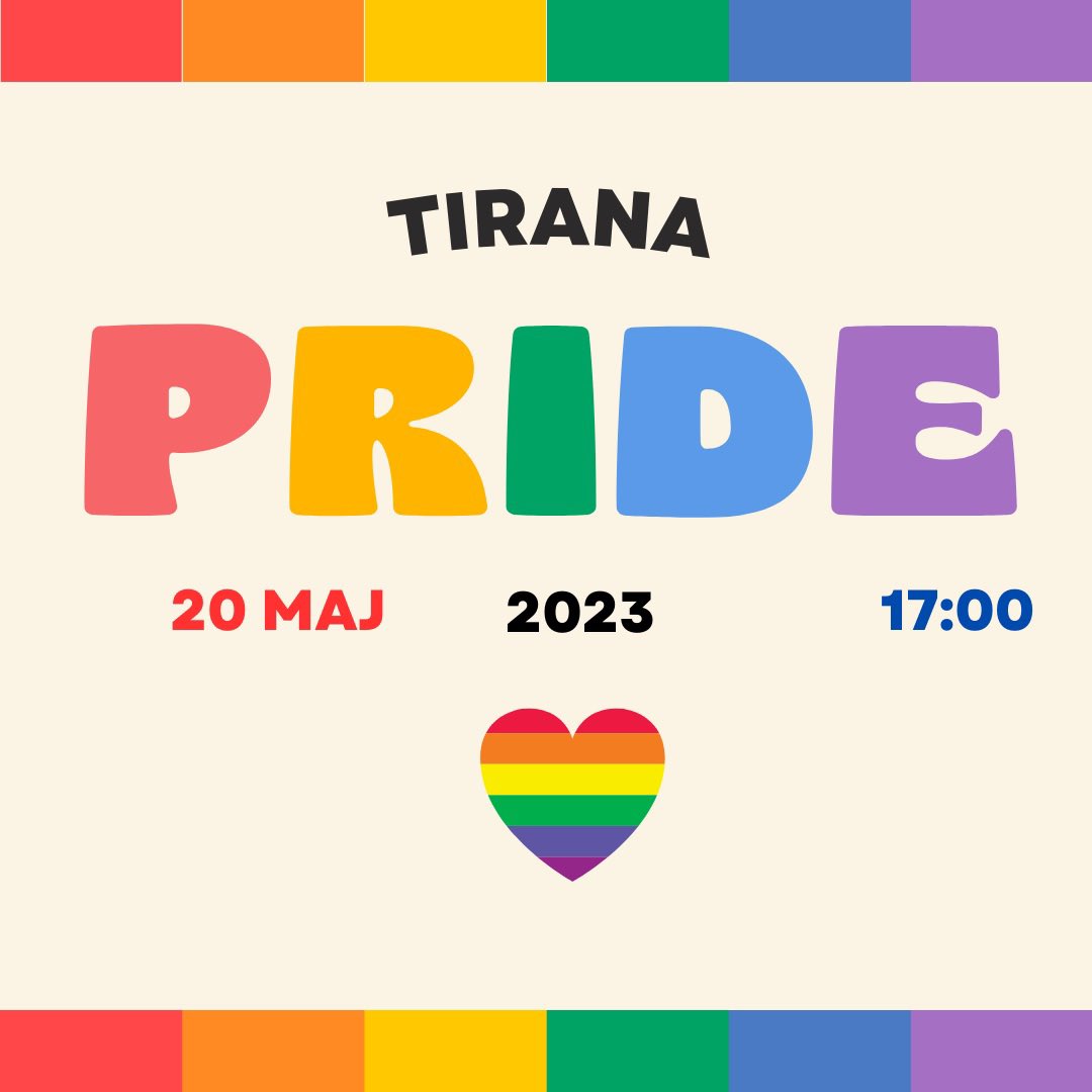 Historiaime's tweet photo. #TiranaPride2023
All information: https://t.co/NP67dYzWJr
@IsamyzyrajAlb 
@AleancaLGBT 
@Xheni_Karaj https://t.co/Yhv2FjRLev