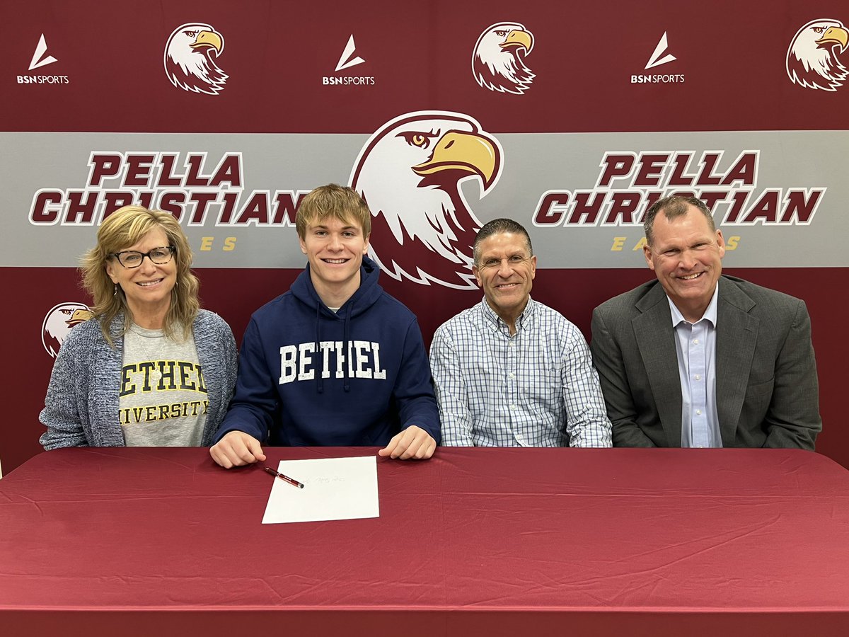 Congratulations to Josiah Diehl! He has signed a Letter of Intent to join the Football Program at Bethel University. Go Royals!