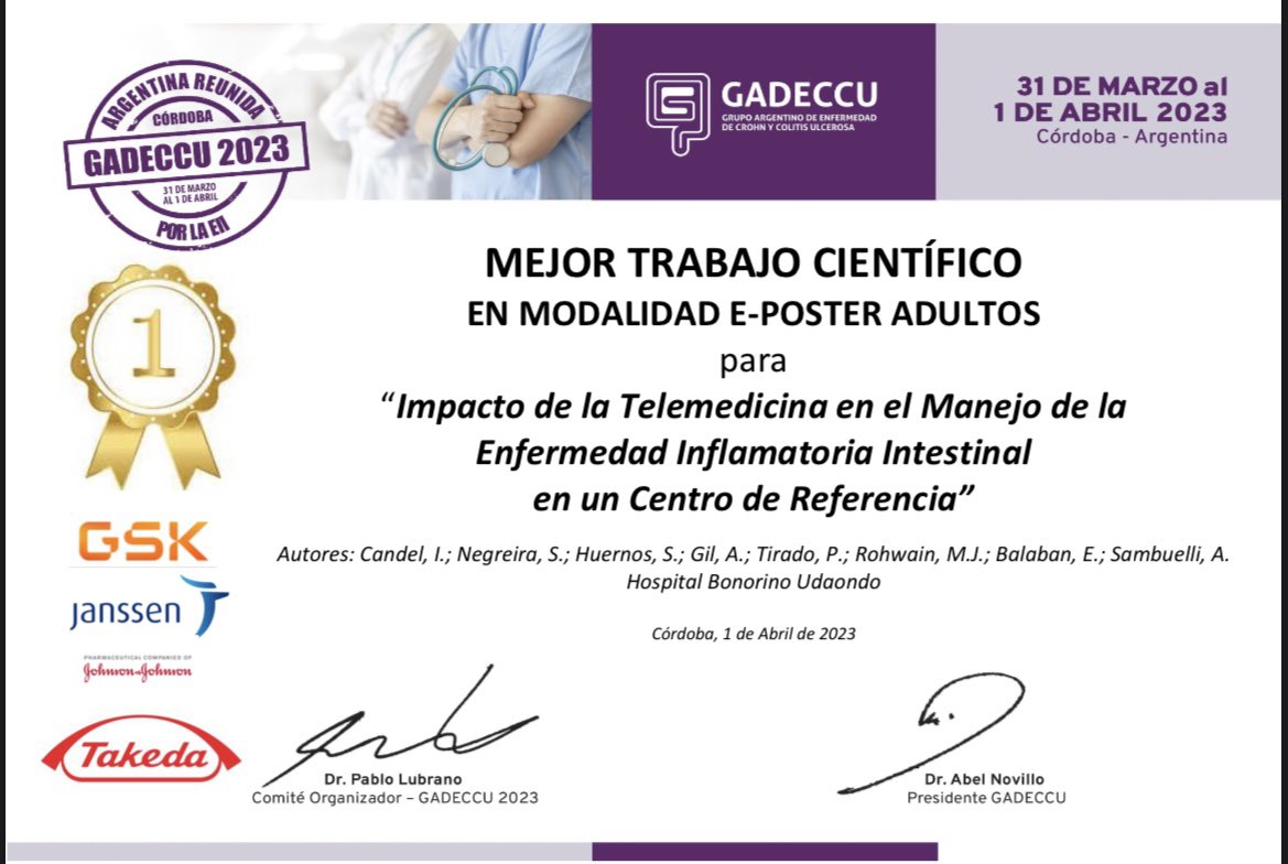 IvannaCandel's tweet photo. Muchas gracias @gadeccu por este premio!! 🥇 https://t.co/x49IITdlpl