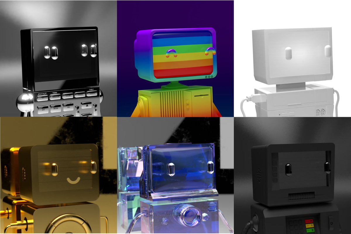 Sheet_Heads's tweet image. There are only 6 types of Flawless Pawn Bots

Which one would you choose?