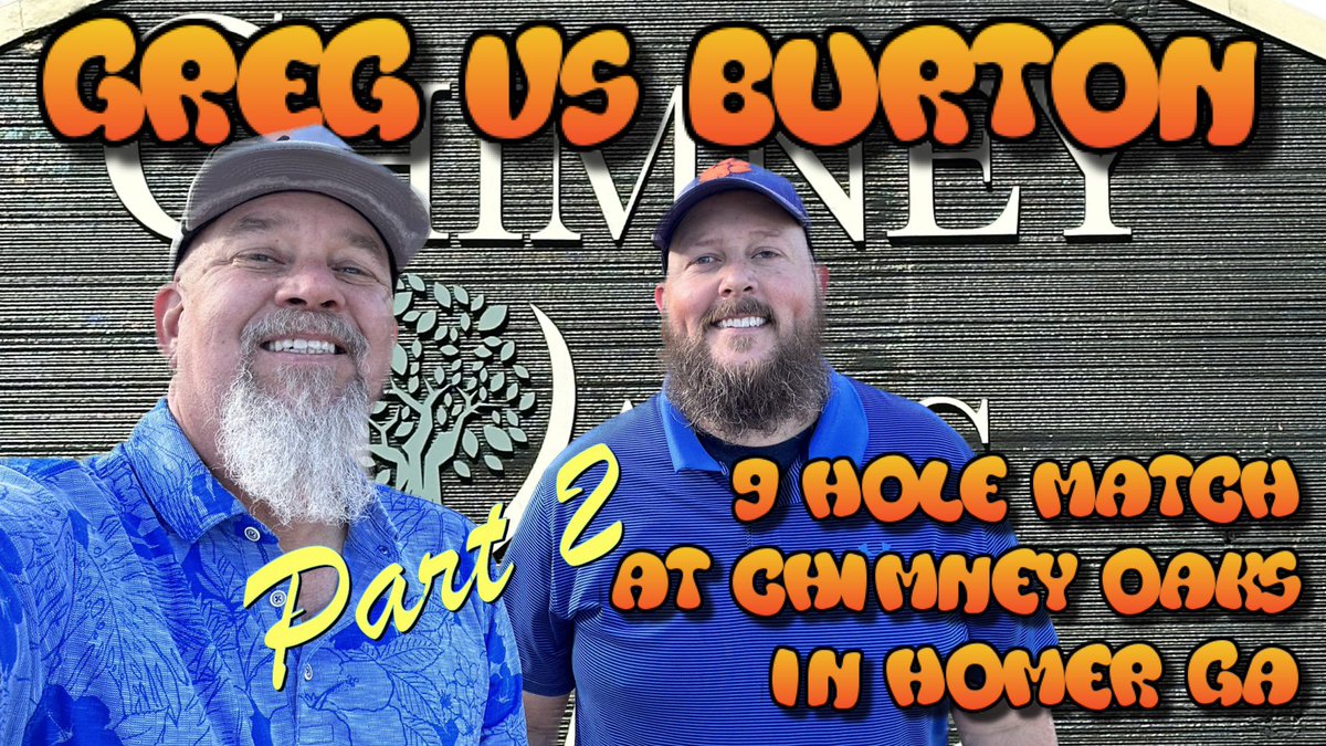 GregKortmanGolf's tweet photo. The conclusion of our match and a shocker at the end. Drops at 6:30 pm. With Burton Ray at Chimney Oaks in Homer GA. https://t.co/bugvm9B5tF
#golf #golfmatch #youtubegolf https://t.co/XlMxYQ8gbv