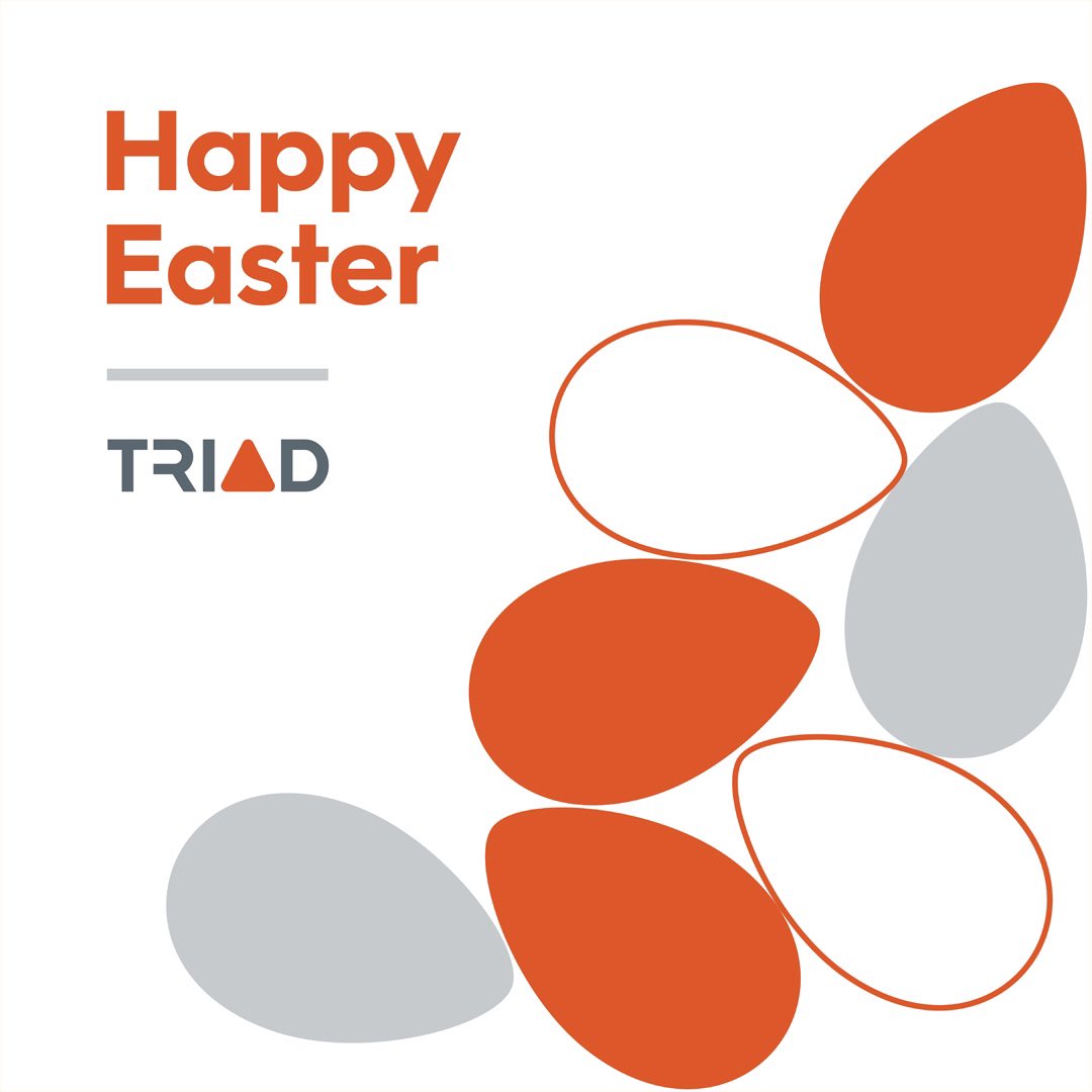 Enjoy the warm springtime sunshine this weekend! And for those who celebrate, Happy Easter from our Triad family to yours