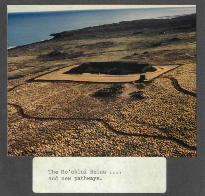 PohakuloaArmy's tweet photo. #TBT The #84thengineerbattalion A/84th built one mile of the Mo'okini Road, a parking lot, and footpaths in 1987 to allow public access to the birthplace of King Kamehameha the Great and the Mo'okini Heiau., North Kohala. #armycommunityservice https://t.co/TpU6WwkMVR