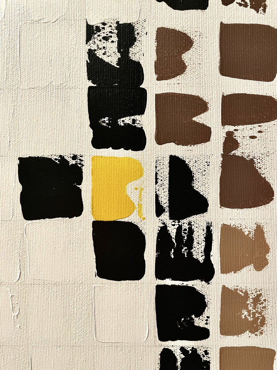 My dad made me a 1x1m painting of my #cryptopunk and I love it so much 😊🥰

#Cryptopunks #nftart