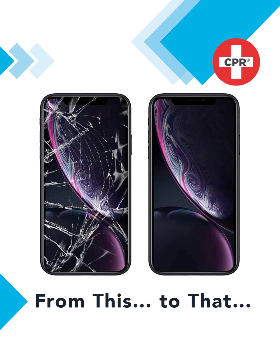 CPR Cell Phone Repair can take a phone that is seemingly unsavable and turn it into this! 📲Schedule your repair today: cellphonerepair.com/locations/

#ScreenRepair #ScreenReplacement