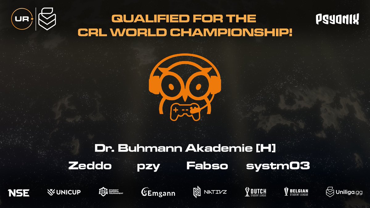 Hannover wins an amazing series 4-2 and qualifies for the CRL World Championship! See you guys in Dallas 🇺🇸👏