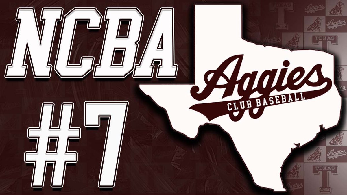 After sweeping Texas State and SFA, we move up one spot to #7 in this weeks NCBA Top 20 Poll‼️

#GigEm #AgsClubBaseball