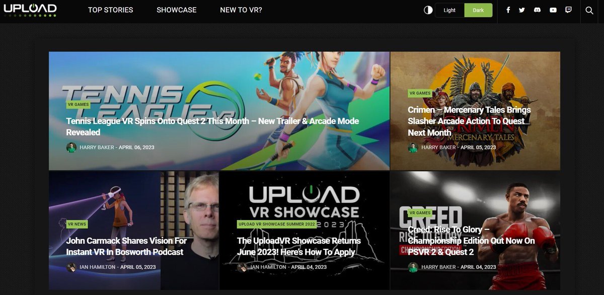 Tennis League VR has been featured on the homepage of <a href="/UploadVR/">UploadVR</a>! 😍🚀

uploadvr.com/tennis-league-…