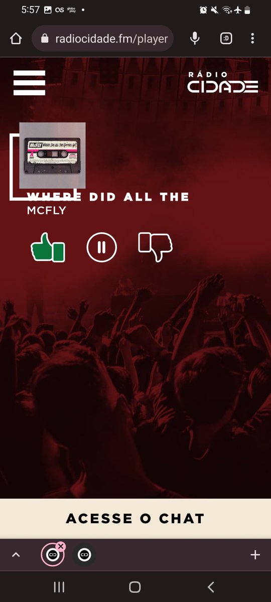 thegdefender's tweet photo. listening to the best of the best on the radio ❤️🇧🇷 Love you @mcflymusic and #wdatgg @DougiePoynter @itsDannyJones @TomFletcher @mcflyharry https://t.co/rkc5UeDBMW