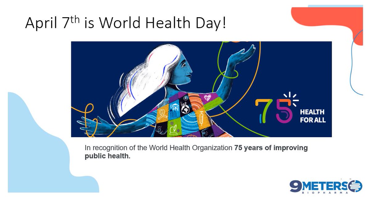 On April 7, 2023, the World Health Organization (WHO) will mark its 75th anniversary, along with its 194 Member States and other partners, by calling for a renewed drive for health equity.” 
To learn more about the WHO please visit: who.int/campaigns/75-y…]