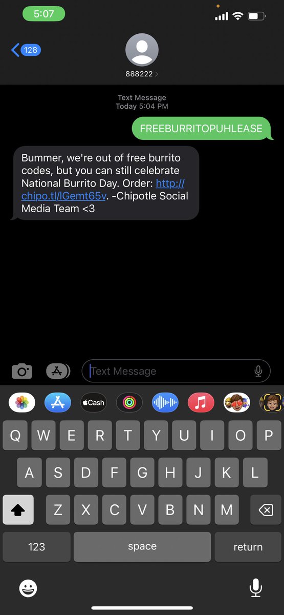 TJ_Thomas5's tweet photo. @ChipotleTweets Ain’t no way y’all selling that fast https://t.co/liMJk1B64Z