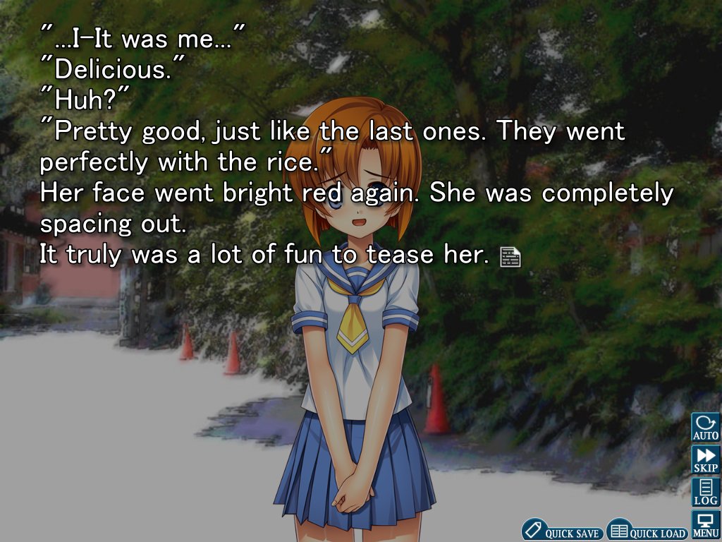 MiranBatti's tweet photo. What a cute and sweet VN. Hope nothing bad or unexpected happens : ) https://t.co/jw0nQ0wCzm