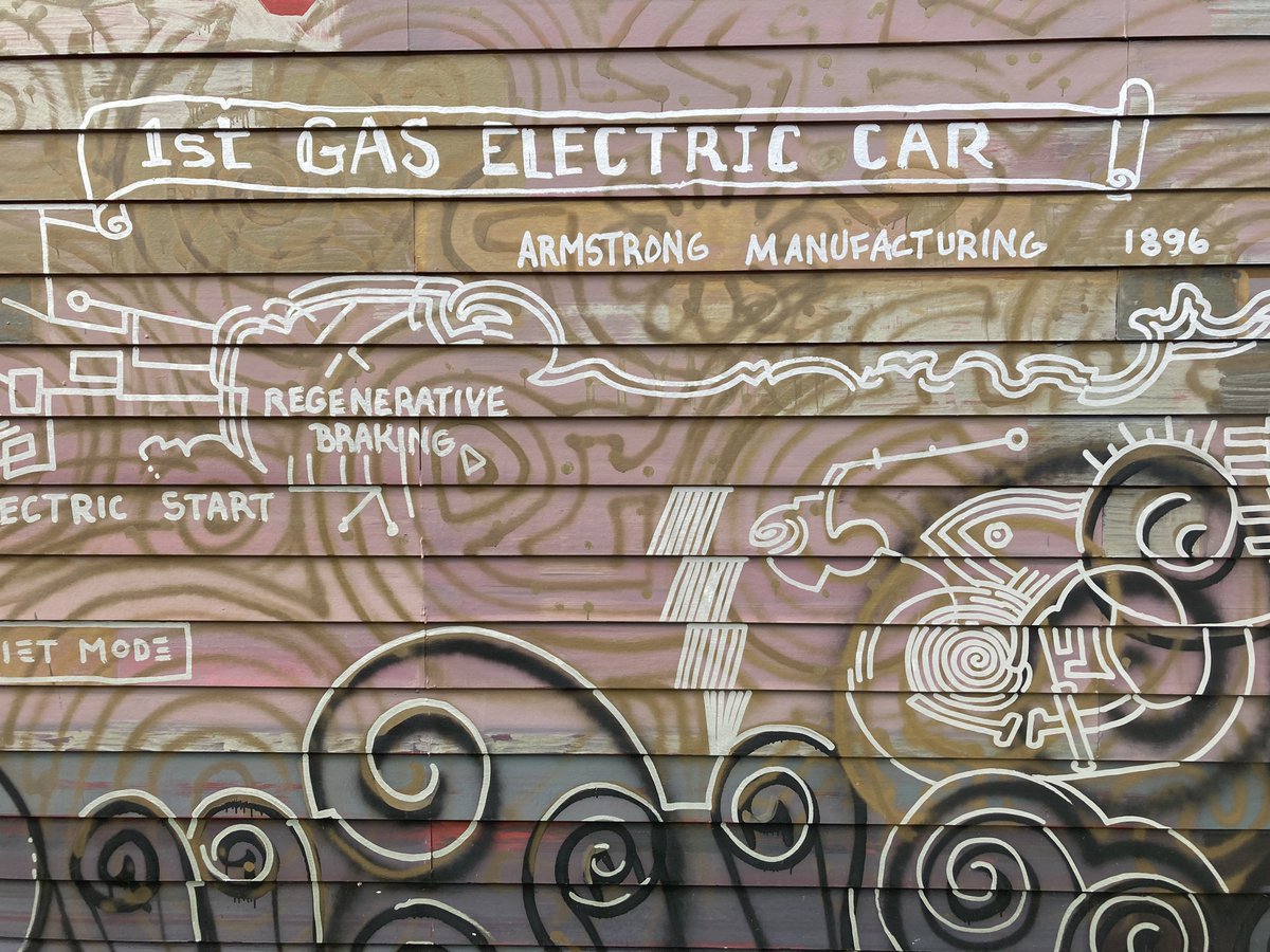 MainMagicMike's tweet photo. Hey @elonmusk, did you know that the birthplace of the first Electric Gas car in 1896 is right here in CT at @TheKnowltonCT (Then The Armstrong Factory)! 

The current owner is committed to making this historic site a Tesla village! 

So next time you find yourself (if ever) in the area, you can make it not as boring by visiting the building and checking out @tvdowntime located within! 

#Tesla #ElectricCar #ElectricCars