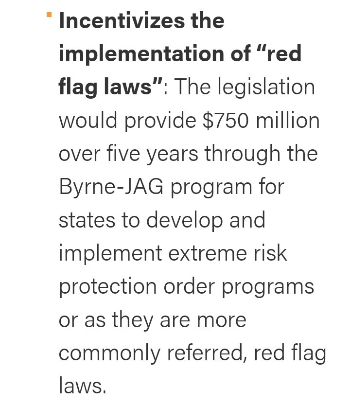Great @jeffzeleny report 
One thing BIPARTISAN gun bill re  #REDFLAGLAW  'Bipartisan Safer Communities Act'
 'OFFER INCENTIVE TO adopt...' NOT LAW
 @GovBillLee WOULD NEVER WANT IT #CovenantSchool shooter MAY HAVE BEEN REDFLAGGED SINCE LONG HISTORY OF MENTAL HEALTH AND TREATMENT