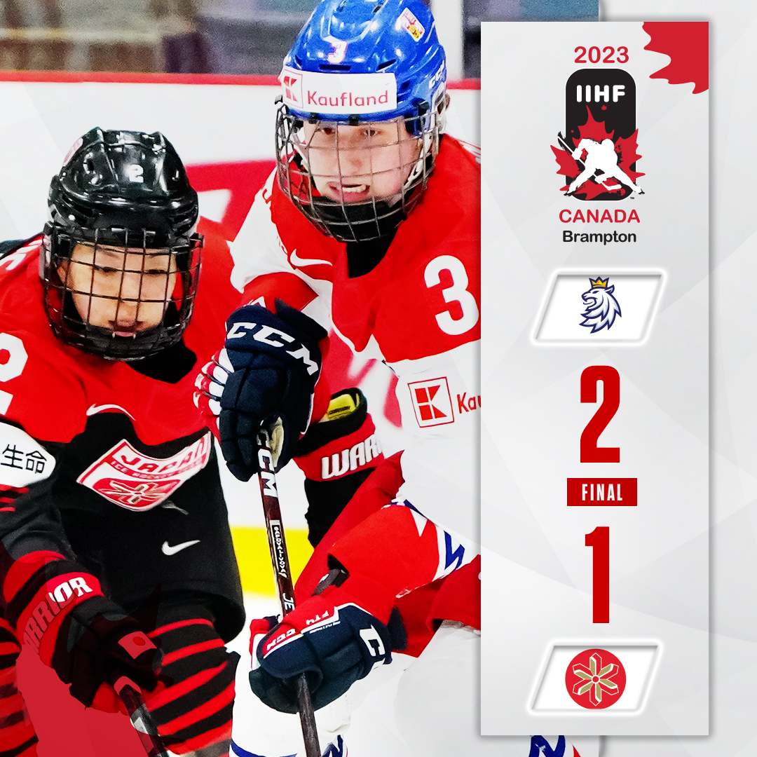 WomensWorlds's tweet photo. FINAL (OT) 🇨🇿🇯🇵

📊 https://t.co/6NOKFscqnu

#MondialFéminin | @narodnitymzen | @JPN_Ice_Hockey https://t.co/gSAUza2Sgm