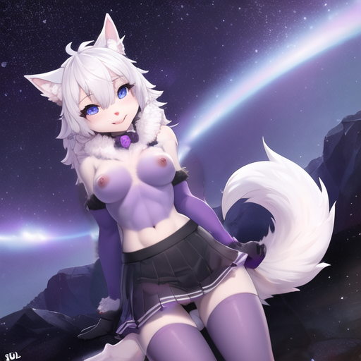 You could say she's, out of this world... #yiff #nsfw