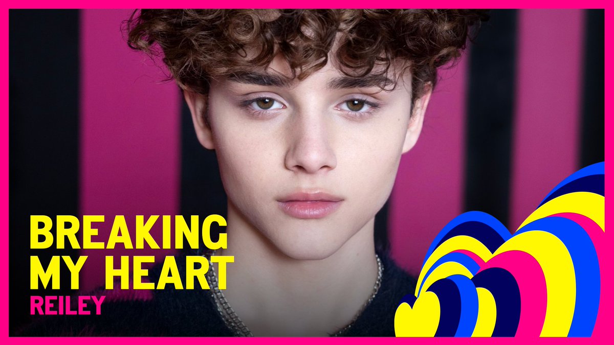 🌺Pink skies
🍷Red wine
❤️‍🔥 I called you mine

🎶 Listen to Breaking My Heart: youtu.be/uWs69ddGEW4

🇩🇰 Find out more about Reiley: eurovision.tv/participant/re…