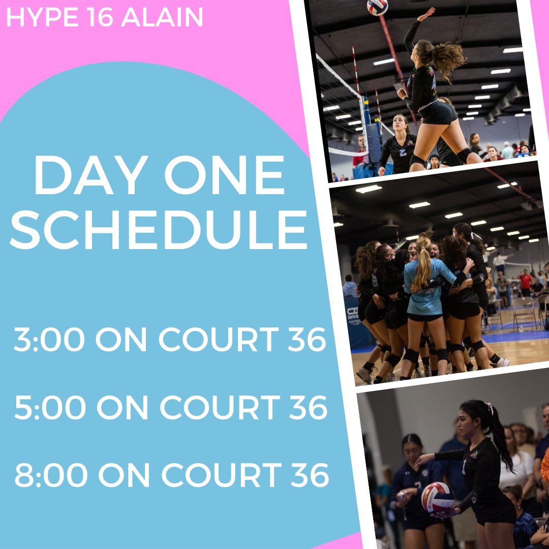 Addison Pollock (@addisonvb) on Twitter photo Here’s my schedule for tomorrow at the Windy City Qualifier this weekend! 🚨
<a href="/VBallrecruiter/">Kara Hill</a> <a href="/Jennabanz/">Jenna Banz</a> <a href="/vballchris/">christie</a> <a href="/CoachSamWol23/">Sam Wolinski</a> Here’s my schedule for tomorrow at the Windy City Qualifier this weekend! 🚨
<a href="/VBallrecruiter/">Kara Hill</a> <a href="/Jennabanz/">Jenna Banz</a> <a href="/vballchris/">christie</a> <a href="/CoachSamWol23/">Sam Wolinski</a>