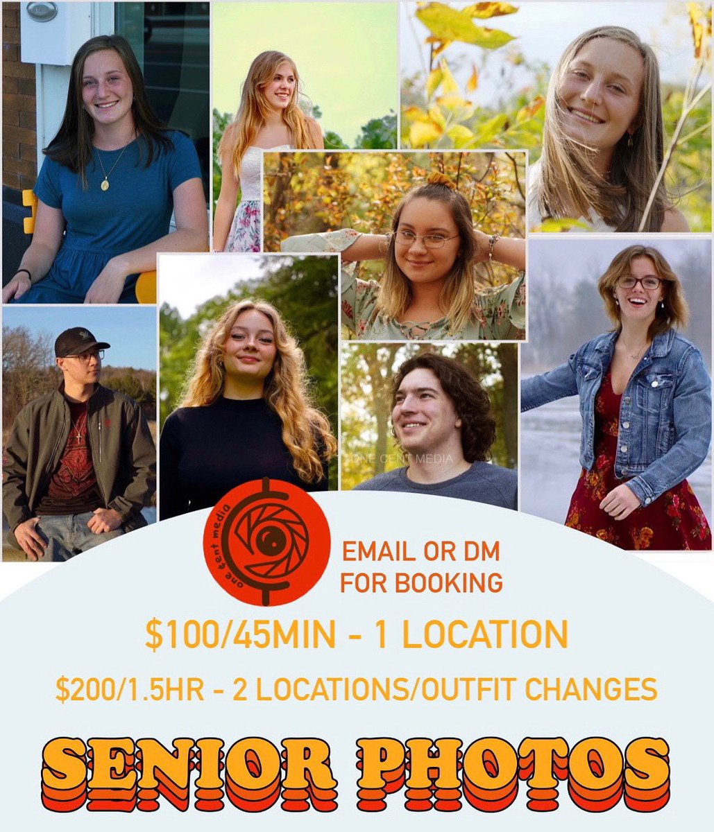 Hey seniors! Book now through April 15th and get 10% off some pics that truly showcase who you are.
#MinnesotaPhotographer #MinnesotaPortraitPhotographer #SmallBusiness #MinnesotaBusiness #ShopLocalMN #SeniorPhotography #Classof2023 #SeniorPhotos #SeniorPortraits #GraduationPics