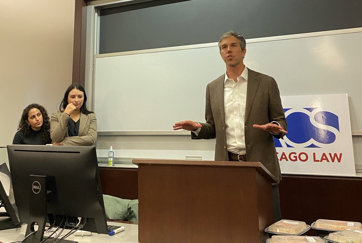 Yesterday we were honored to host <a href="/BetoORourke/">Beto O'Rourke</a> for a discussion on voting rights