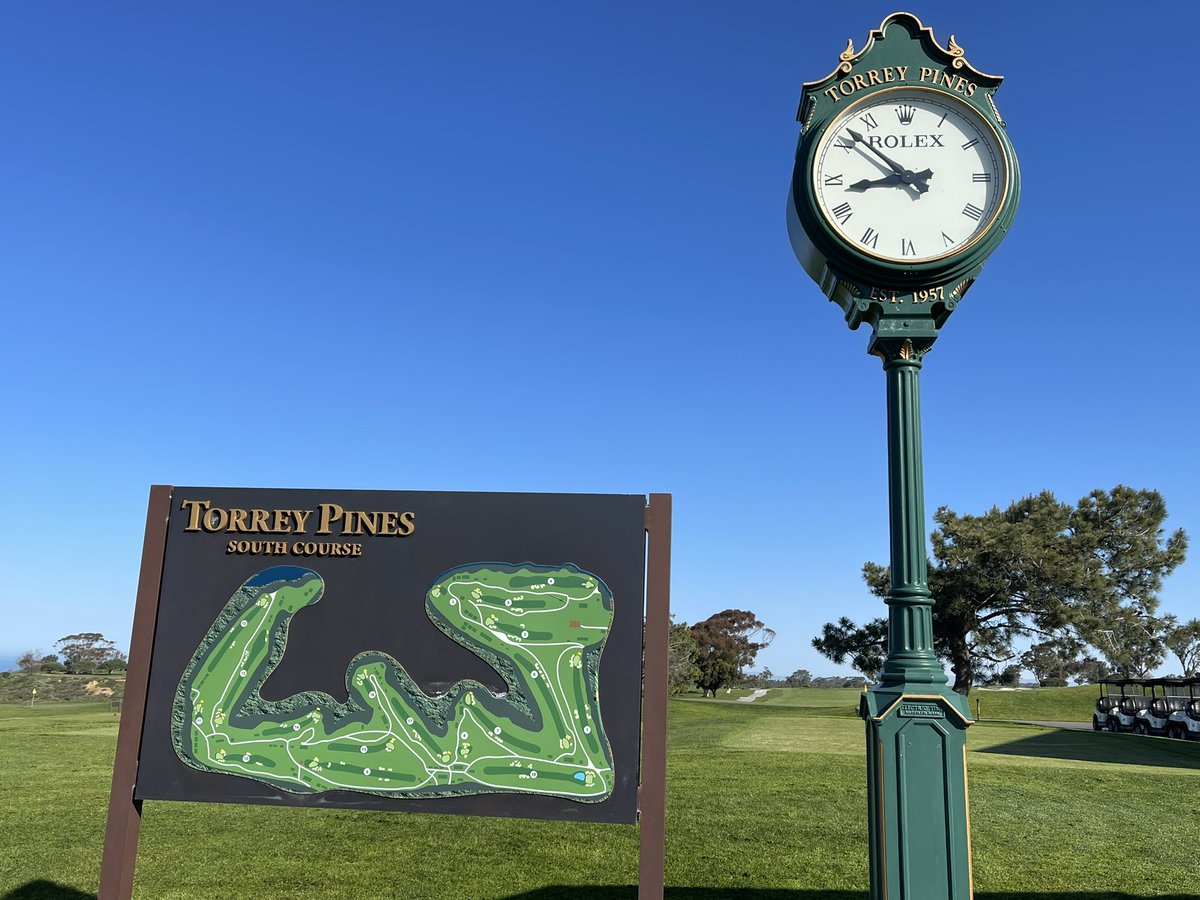Amazing time ⛳️ <a href="/GolfTorrey/">Torrey Pines Municipal Golf Course</a>